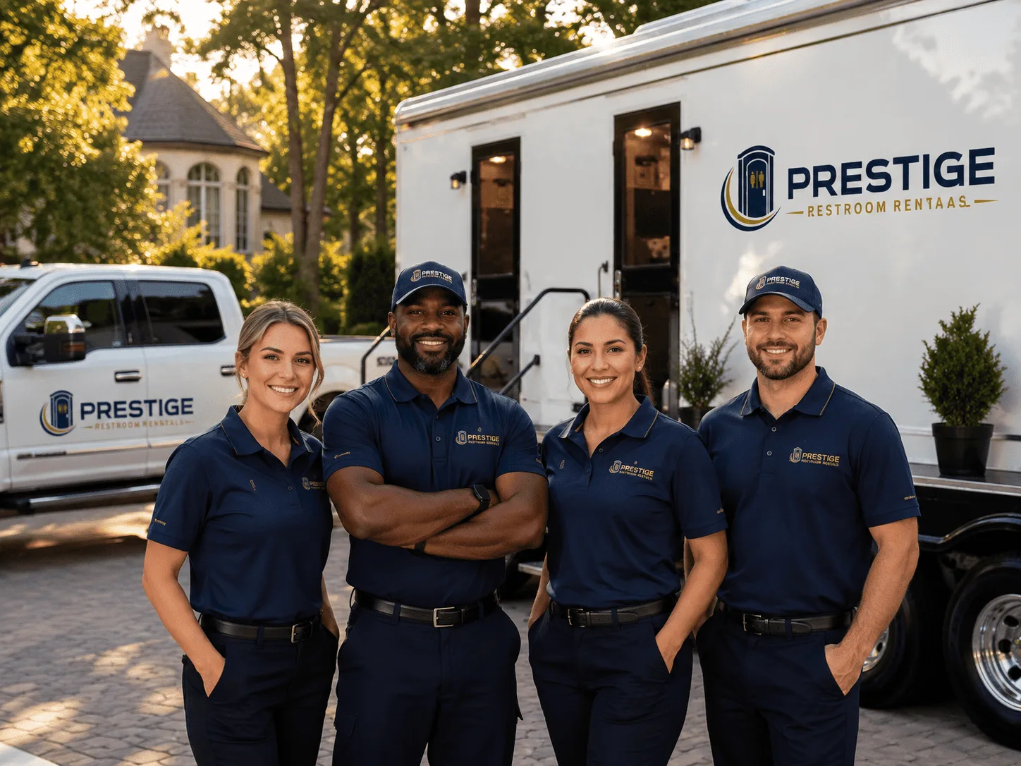 Trusted Luxury Portable Restrooms company in Le Grand, CA